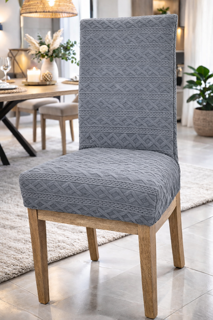 FUNDA PARA SILLA DE COMEDOR CON RELIEVE ⭐⭐⭐⭐⭐ 5/5
